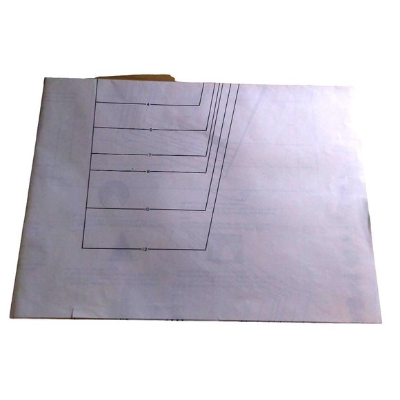 UNCUT Vintage Sewing PATTERN Stretch and Sew 858, Childrens 1973 Cardigan - Picture 2 of 2